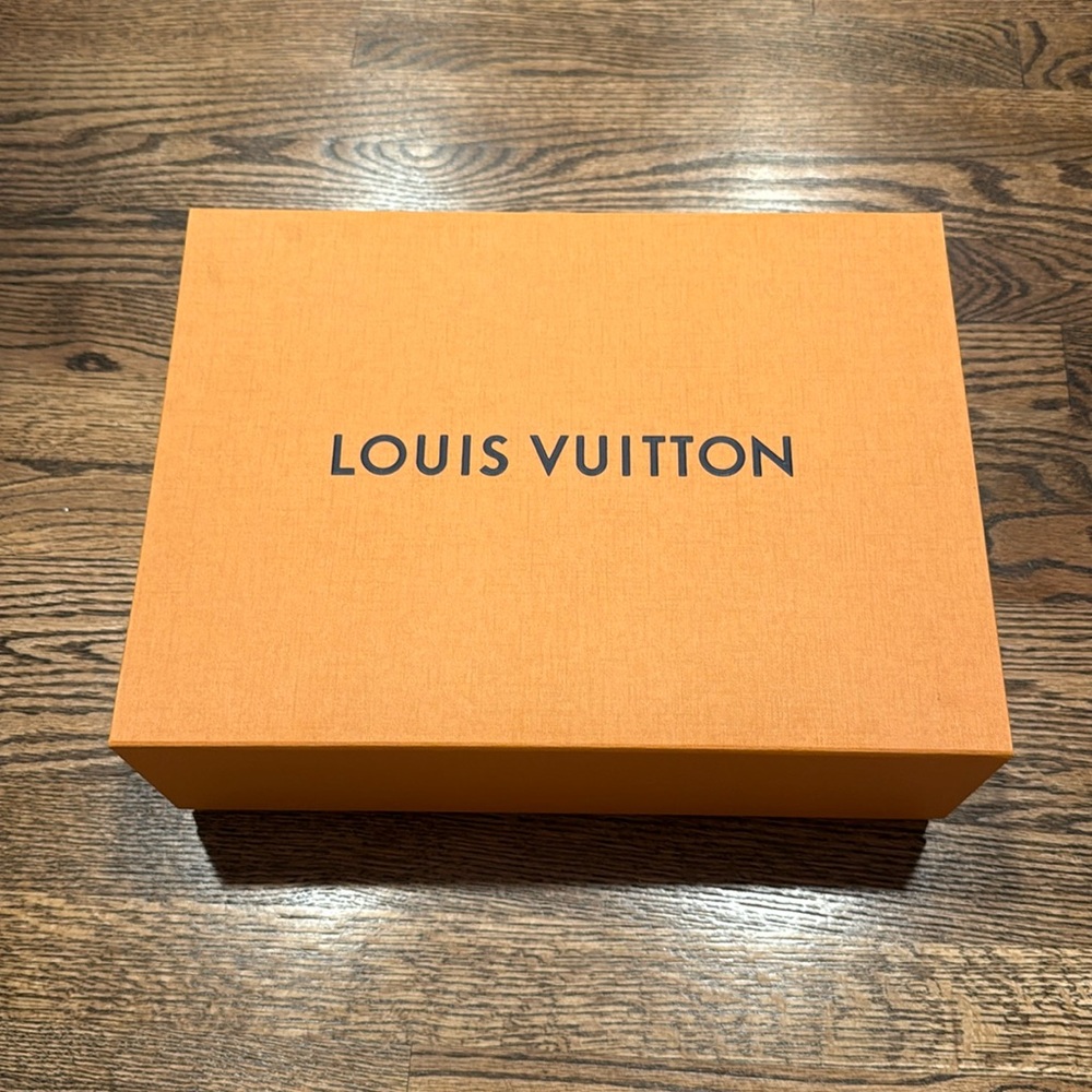 Louis Vuitton 14”x 10.25”x 5” Signature Orange Gift Box